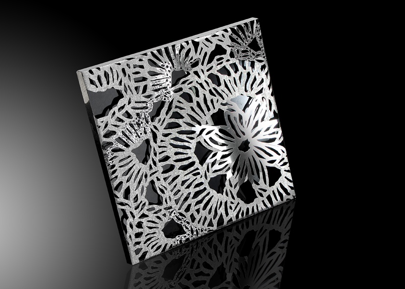 Tile III by Metal Lace Art