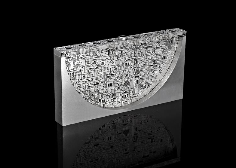 Modern-Menorah-Jerusalem-Symbols